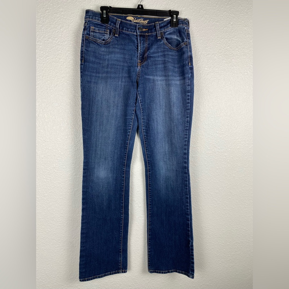 Old Navy Sweetheart bootcut jeans denim women’s size 8 long mid rise - Picture 2 of 10